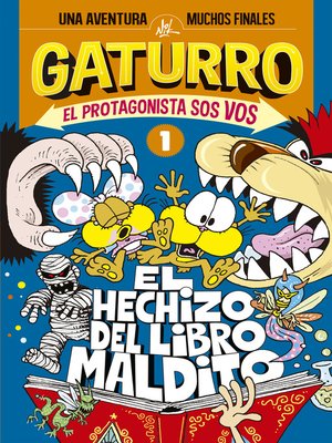 cover image of El hechizo del libro mágico El protagonista sos vos 1